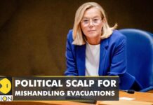 Dutch Foreign Minister Sigrid Kaag Resigns over Afghan Crisis, 18 September 2021