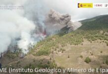 Erupción Cumbre Vieja La Palma (19-sept 2021).Coladas. Instituto Geológico y Minero de España (IGME) 20 septiembre 2021