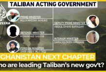 Who Are the Men Leading the Taliban’s New Government? 8 September 2021