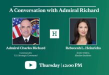 A Conversation with Admiral Richard on China´s Nuclear Program, 26 August 2021