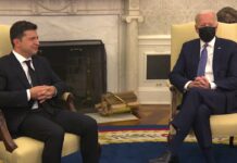 President Biden Participates in a Bilateral Meeting with Volodymyr Zelenskyy, President of Ukraine, 1 September 2021