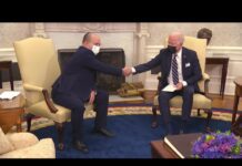 President Biden Holds a Bilateral Meeting with Naftali Bennett, Prime Minister of Israel, 27 August 2021