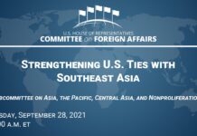 Strengthening the U.S. Ties with Southeast Asia, 28 September 2021