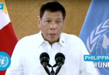 Philippines – President Addresses United Nations General Debate, 76th Session, 22 September 2021