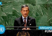 Singapore – Minister for Foreign Affairs Addresses UN General Debate, 76th Session, 26 September 2021