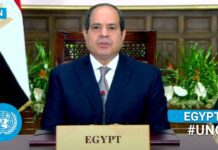 Egypt – President Addresses United Nations General Debate, 76th Session, 21 September 2021