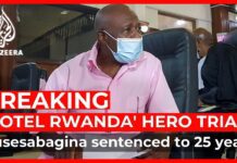 ‘Hotel Rwanda’ Hero Given 25-year Sentence in ‘Terrorism’ Case, 20 September 2021