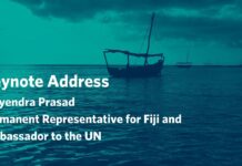 Satyendra Prasad, Permanent Representative for Fiji and Ambassador to the UN, 20 September 2021