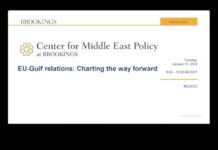 EU-Gulf Relations: Charting the Way forward, 11 January 2022