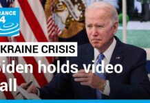 Ukraine-Russia Tensions: Biden Holds Video call with European Leaders, 25 January 2022
