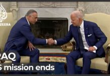 US Steps into Advisory Role as Iraq Combat Mission Ends, 31 December 2021