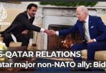 US Will Designate Qatar as Major non-NATO Ally, Biden Tells Emir, 1 February 2022