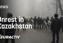 Europe Voices Concern over Unrest in Kazakhstan, 6 January 2022