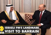 Israeli PM Naftali Bennett Meets Bahrain’s Crown Prince on Landmark Visit 16 February 2022