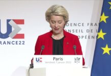 Press Conference by Presidents von der Leyen and Macron, 7 January 2022