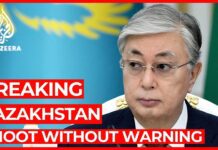 Kazakh Leader Tells Troops to Shoot Without Warning, 7 January 2021