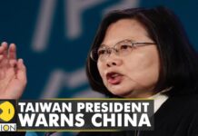 Taiwan President Warns China: Beijing Authorities Should Not Misjudge the Situation, 1 January 2022