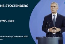 Talk with Jens Stoltenberg & Hadley Gamble, 19 February 2022