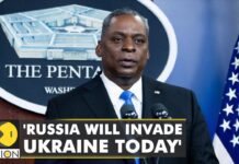 Pentagon Says Russia Could Attack on Ukraine Today, 21 February 2022