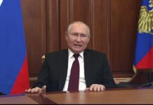 Putin Recognizes Both the Lugansk and Donetsk People’s Republics as Sovereign States 21 February 2022