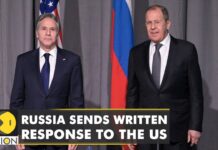 Russia Sends Written Response to US over Security Demands, 1 February 2022