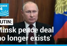 Putin Calls for ‘Demilitarisation’ of Ukraine, 22 February 2022