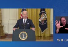 President Biden Provides an Update on Russia and Ukraine, 22 February 2022