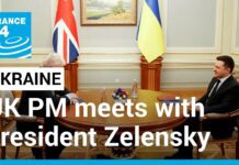 PM Johnson Meets with President Zelensky in Kyiv, 1 February 2022