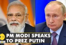 PM Modi Held Talks with Putin, Asked for ‘Immediate Cessation’ of Violence along Ukraine Border, 24 February 2022
