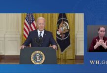 President Biden Delivers Remarks on Russia’s Unprovoked and Unjustified Attack on Ukraine, 24 February 2022