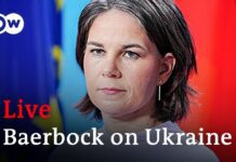 German FM Baerbock Holds Press Briefing on Ukraine Invasion with Slovenian FM Logar, 28 February 2022