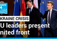 EU Leaders Present United Front after Diplomatic Talks, 9 February 2022