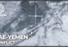 UAE Attacks Houthi Missile Bases in Yemen, 31 January 2022