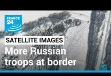 Satellite Images Show more Russian Troops at Border, 21 February 2022
