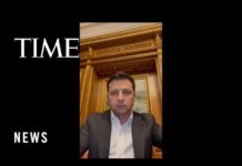 Ukrainian President Reacts After Putin Announces Military Operations, 24 February 2022