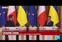 Macron and Zelensky Give Joint Press Conference, 8 February 2022