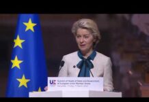 Informal Summit of Heads of State and Government of the European Union in Versailles, France, 11 March 2022