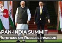 Kishida, Modi Affirm Attempt to Change Status Quo by Force Is Unacceptable, 20 March 2022