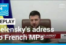Zelensky Adresses French Parliament, Compares Mariupol to Verdun Battle, 23 March 2022