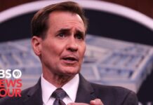 Pentagon Press Secretary John Kirby Holds News Briefing amid Russian Attacks on Ukraine, 23 March 2022