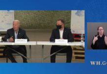 President Biden Receives a Briefing on the Humanitarian Efforts for Ukraine, 25 March 2022