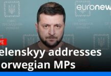 Zelenskyy Addresses Norwegian MPs, 30 March 2022
