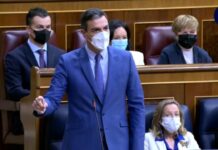 Sánchez Deja sin Respuesta las Demandas de la Izquierda y la Derecha por la Energía y el Sáhara, 23 marzo 2022