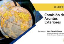 Albares Comparece en el Congreso sobre el Sáhara, 23 Marzo 2022