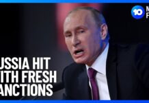 Russia Faces New Sanctions from Australia, 8 March 2022