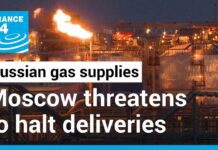 Russia Threatens to Cut off Natural Gas Flow via Key Pipeline over Sanctions, 8 March 2022