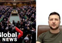 Zelenskyy Reiterates Calls for Help in 1st Address to UK Parliament, 8 March 2022