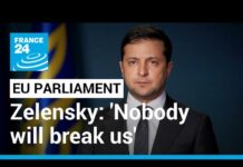 Standing Ovation as Zelensky Tells European Parliament to ‘Prove You Are with’ Ukraine, 1 March 2022