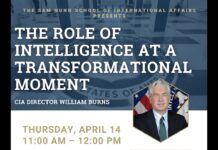 CIA Director William Burns Speaks at Georgia Tech, 14 April 2022