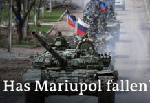Thousands Still Stuck Inside Steel Plant in Mariupol as Putin Claims Victory over the City, 22 April 2022